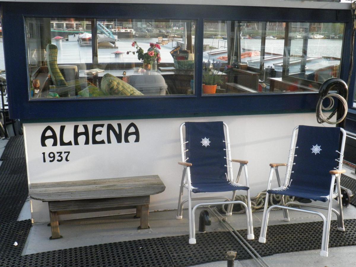 Boat & Breakfast Alhena Bed & Breakfast อัมสเตอร์ดัม ภายนอก รูปภาพ